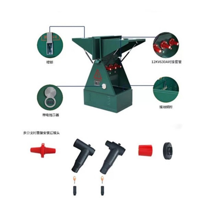 Tampa protetora isolada 15KV 200A